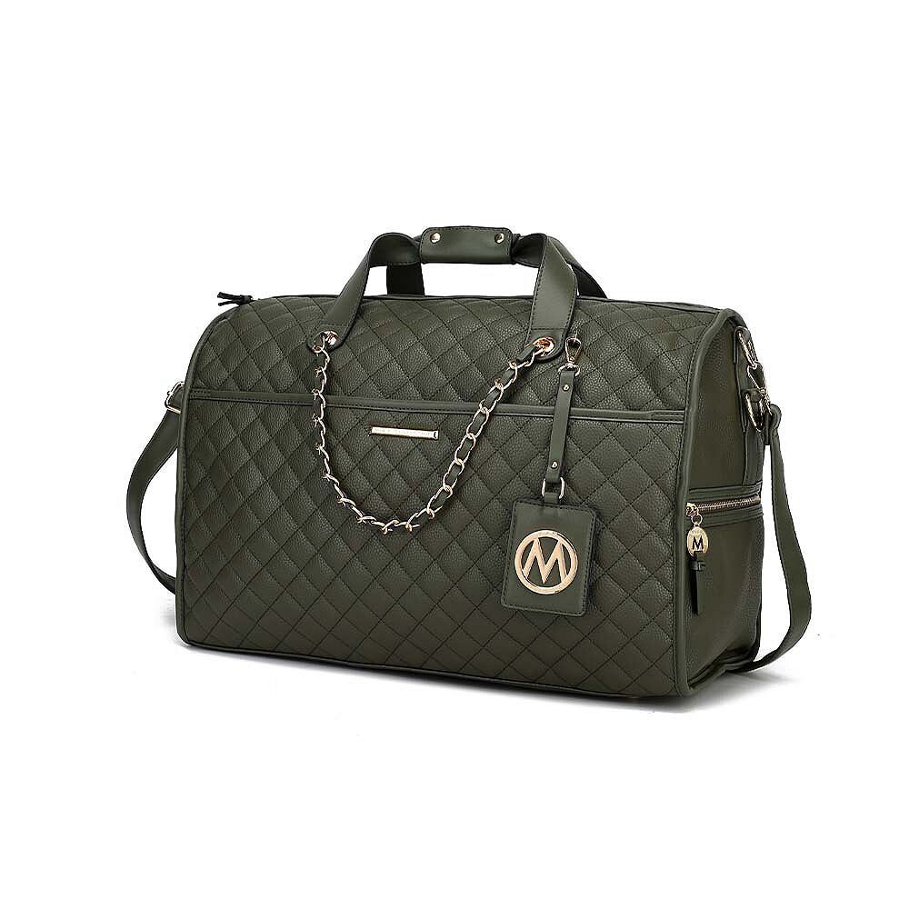

Женская дорожная сумка Lexie из веганской кожи MKF Collection от Mia K, цвет Olive, Хаки, Женская дорожная сумка Lexie из веганской кожи MKF Collection от Mia K, цвет Olive