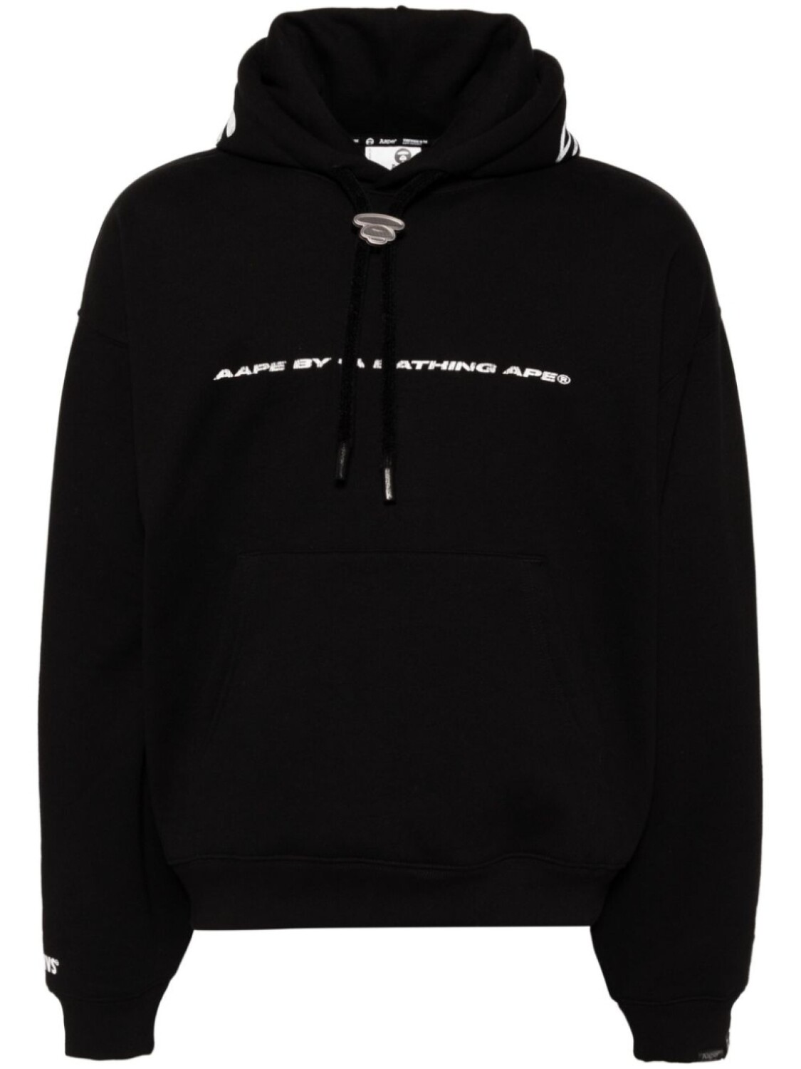 

Худи с логотипом AAPE BY *A BATHING APE, черный