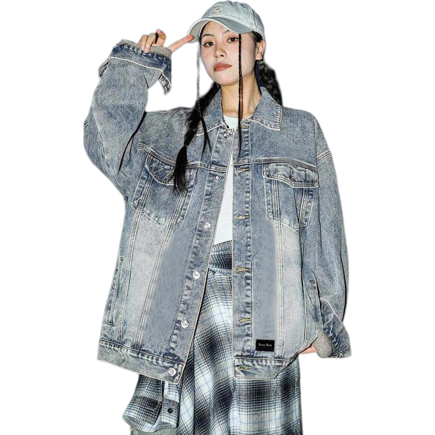

Куртка Unisex Lapel Moderate Workwear NEVER RULE, синий