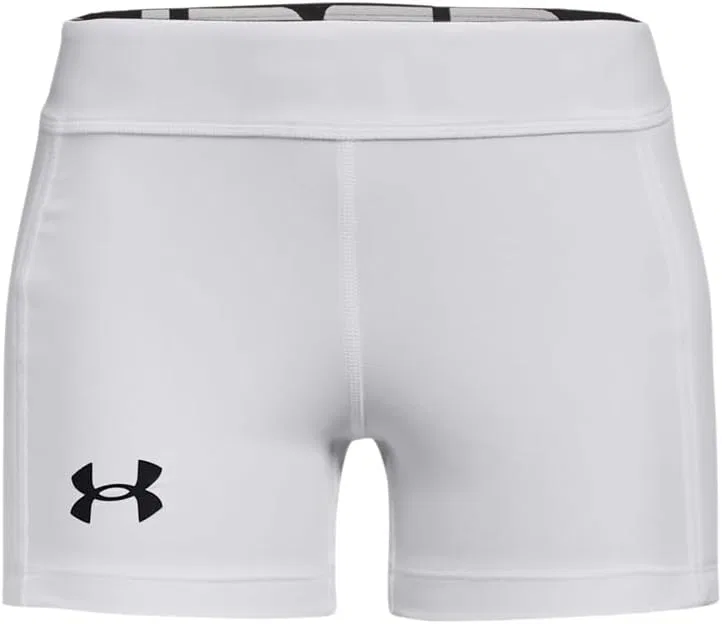 Шорты-слайдеры Under Armour для девочек, предназначенные для игры в софтбол, (100) White//Black