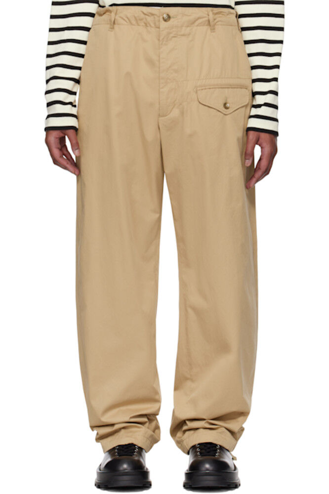 

Бежевые брюки Gurkha Engineered Garments