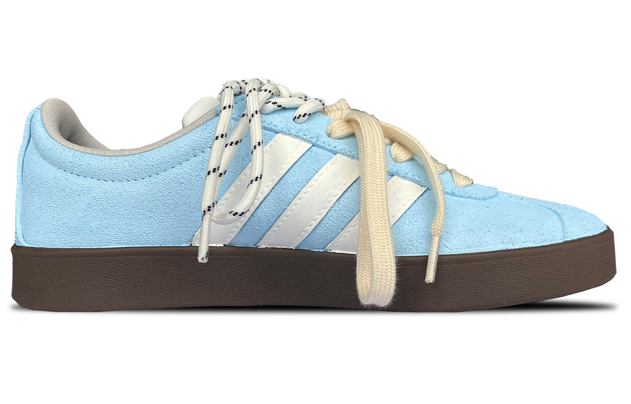 Adidas ВЛ Корт 2.0 Лоу-топ скейтборд обувь унисекс синий, цвет Blue — фото 3