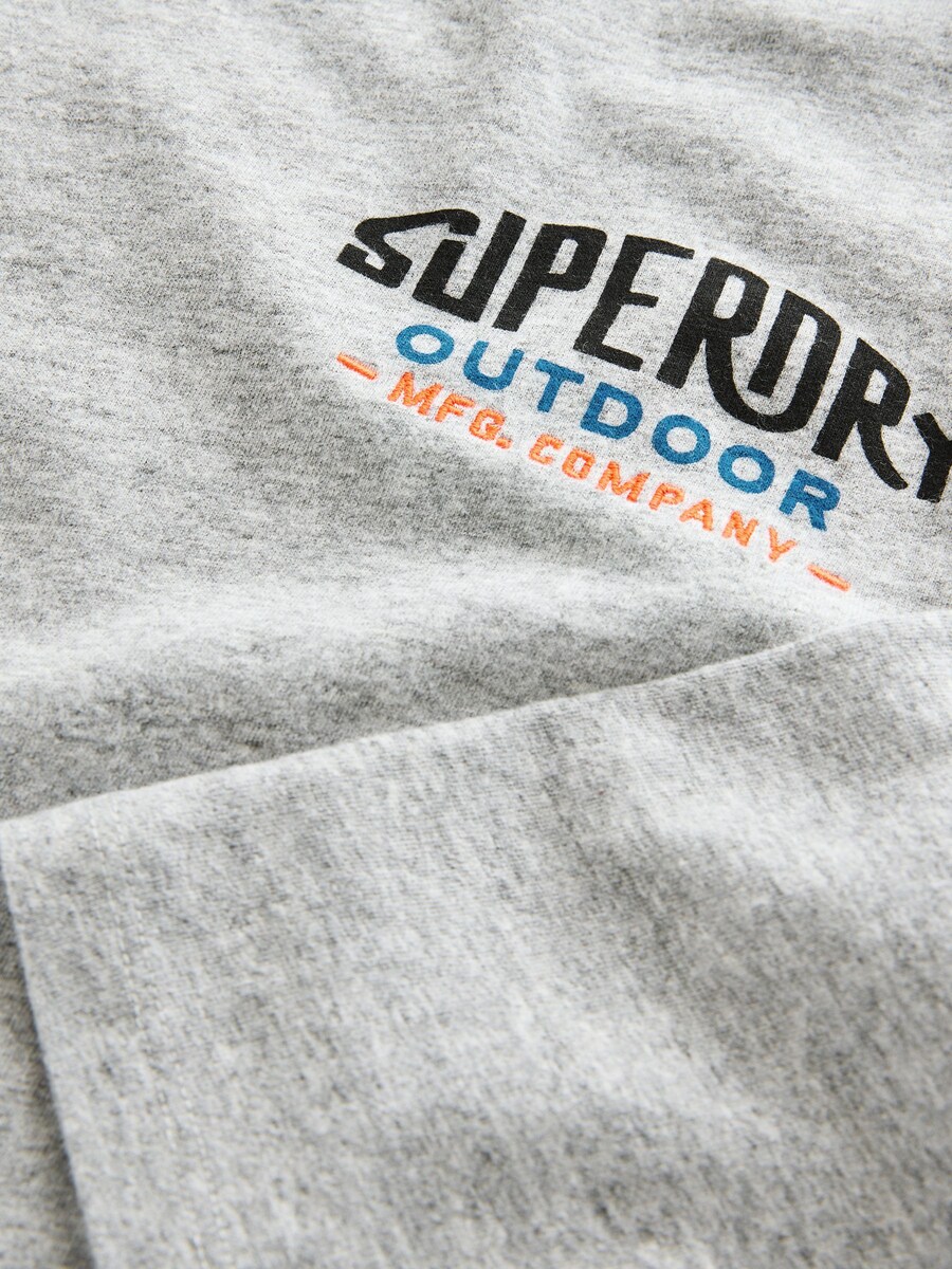 Рубашка Superdry, Mottled Grey — фото 4
