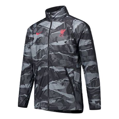 

Куртка men's lfc nk awf lte jkt jacket gray Nike, серый