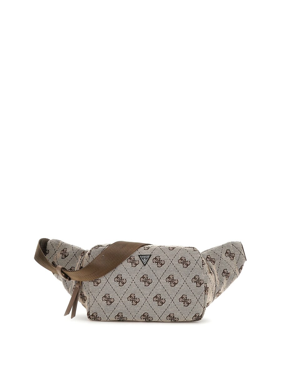 

Поясная сумка GUESS, цвет Brown/Light brown