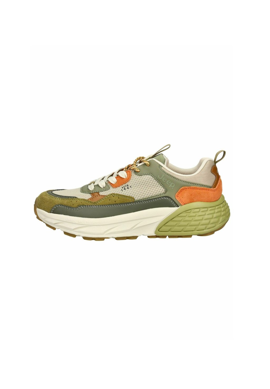 

Низкие кеды SNEAKER JEEP, хаки