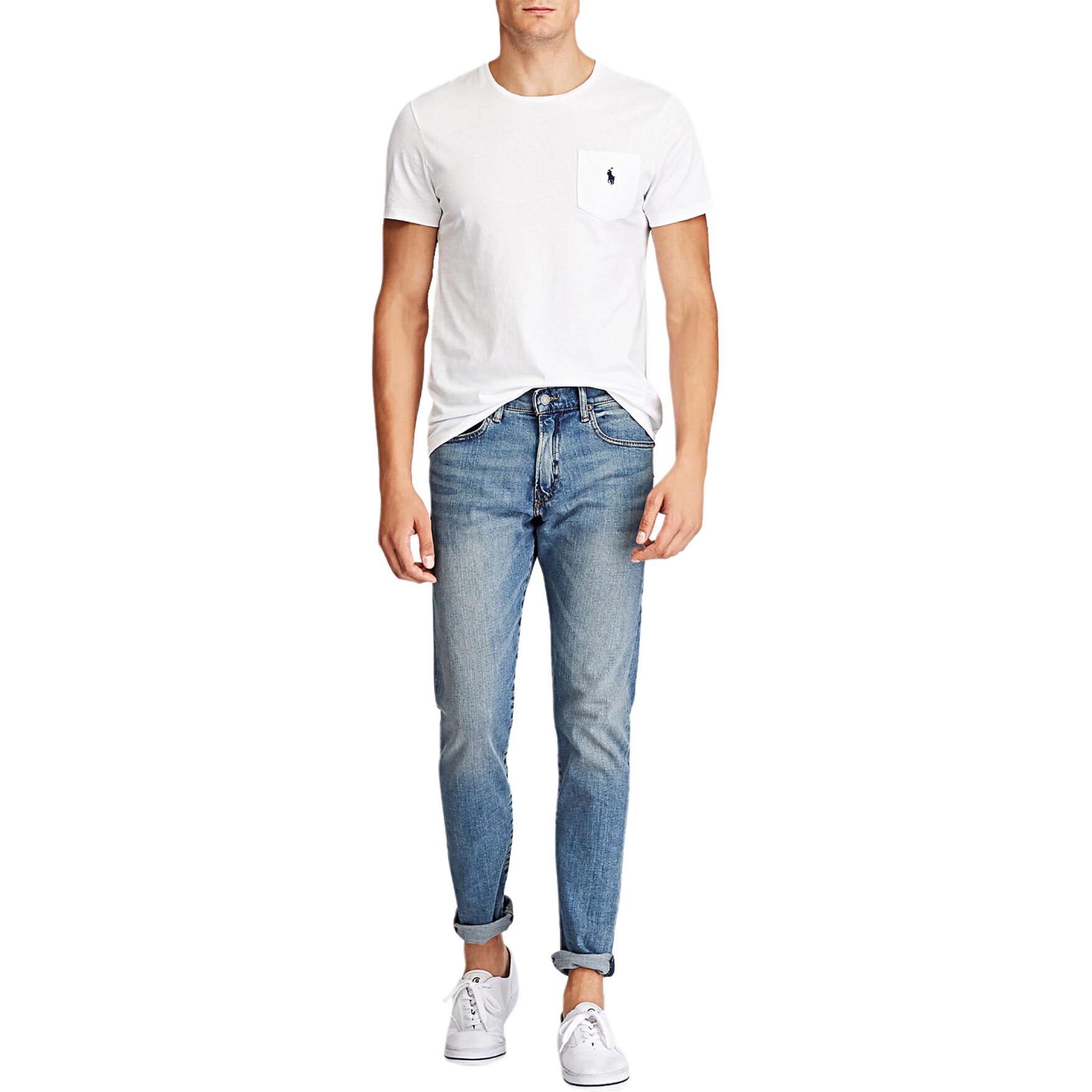 Polo Ralph Lauren Джинсы мужские Blue Moderate Others — фото 4