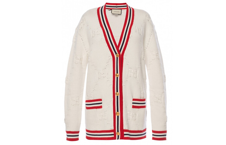 Трикотаж Gucci Классический, женский, белый