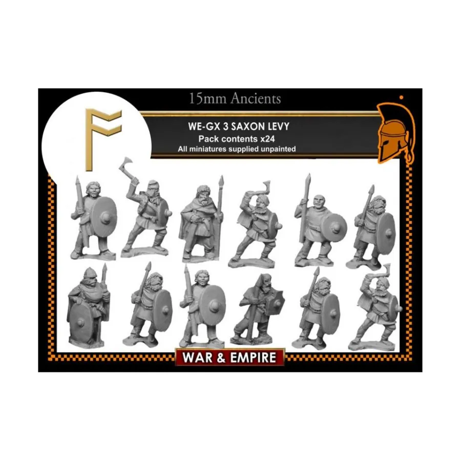 

Леви - Саксонский, War & Empire - Ancient Miniatures - German (15mm)