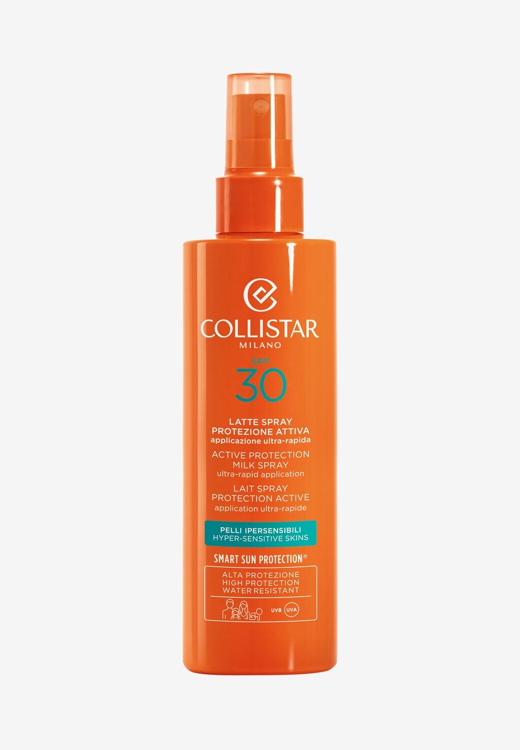 

Солнцезащитный крем Active Protection Milk Spray Hyper-Sensitive Skins Spf 30 Collistar