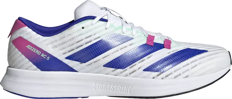 

Кроссовки Adizero RC 5 'White Lucid Blue', белый