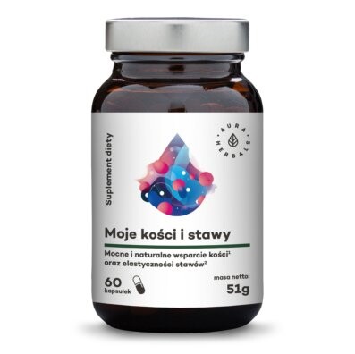 

Aura Herbals, Мои кости и суставы, Добавка , 60 капсул