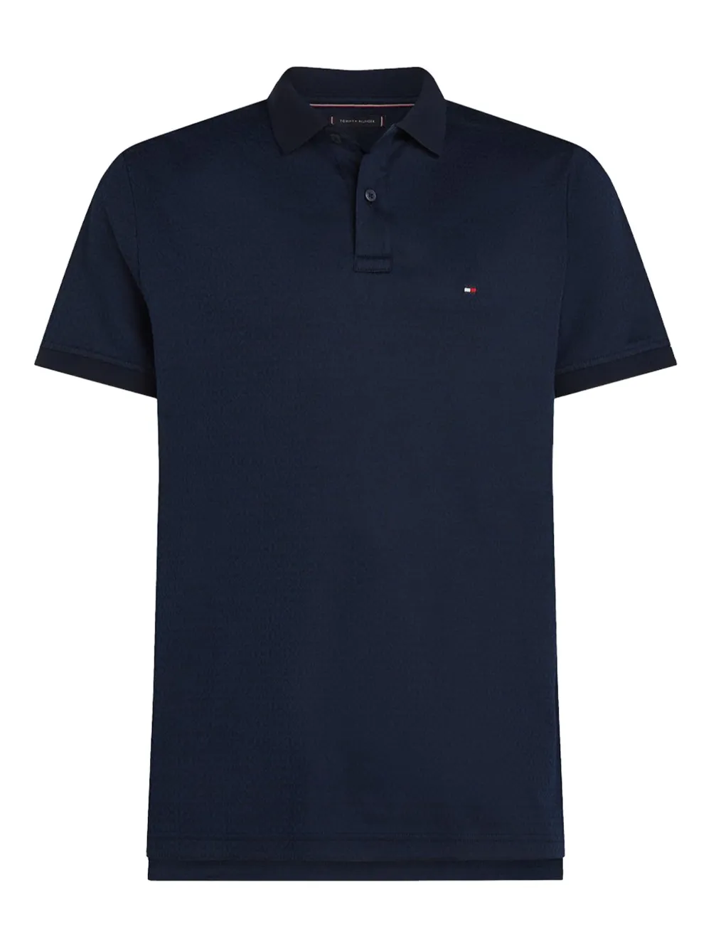 

Фактурная рубашка-поло Tommy Hilfiger, синий