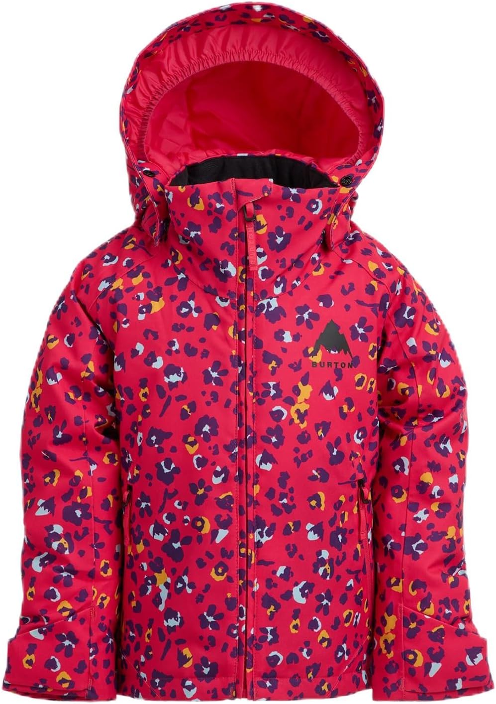 

Двухслойная утепленная куртка Burton Toddlers' Hillslope - водонепроницаемое зимнее пальто для мальчиков и девочек с возможностью роста, Wildcat Floral