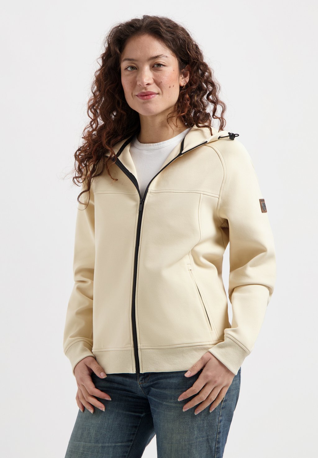 

Толстовка на молнии SANNA Travelin, песочный