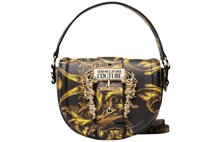 

VERSACE JEANS COUTURE Женская черная сумка через плечо из искусственной кожи