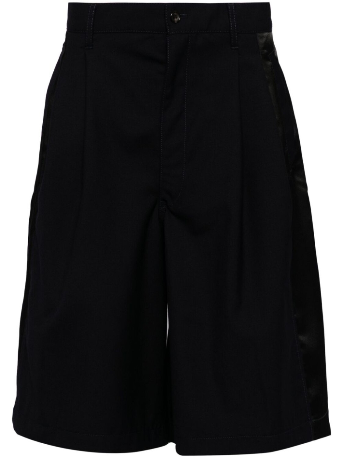 

Comme Des Garçons Shirt шорты со складками, синий