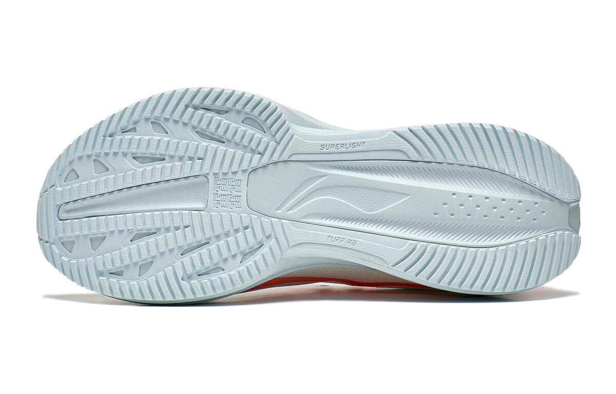 Ультралегкие детские кроссовки YOUNG20 GS Low-top Белые/оранжевые Lining Young — фото 3