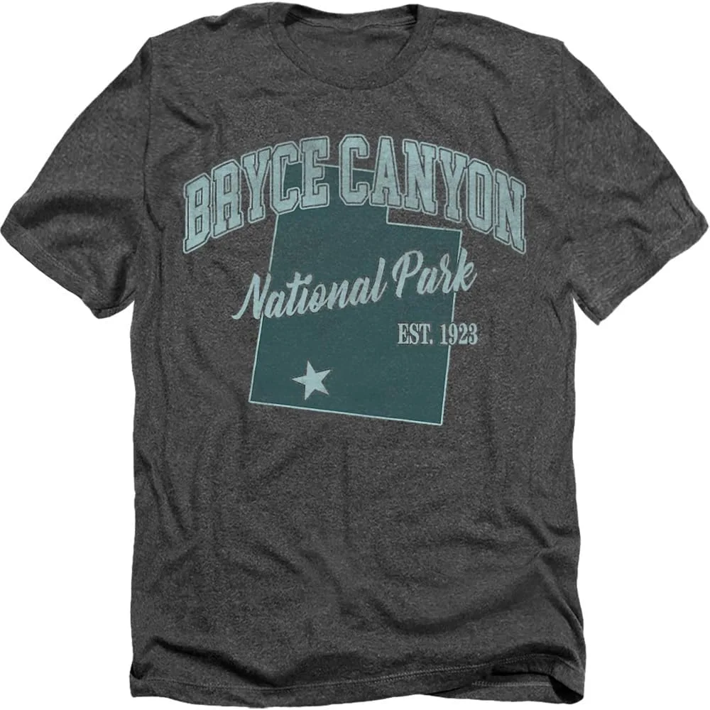 

Футболка Popfunk Bryce Canyon National Park State Line Unisex Adult Heather