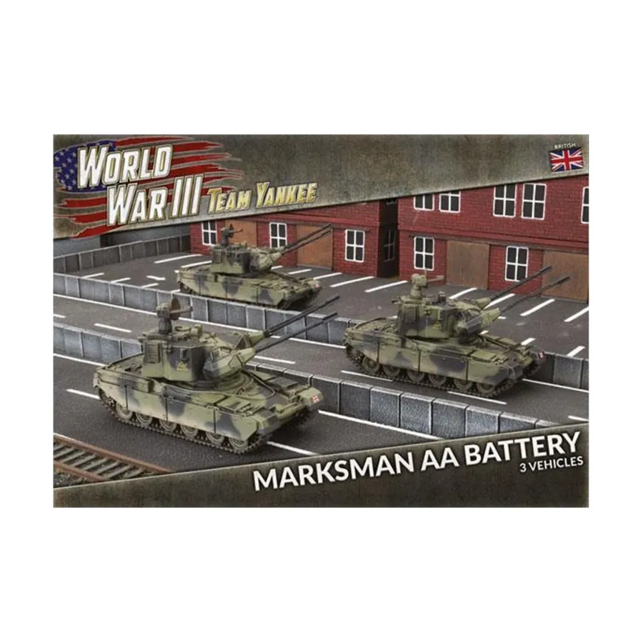 

Стрелковая батарея АА, Team Yankee - World War III - British Army (1:100)