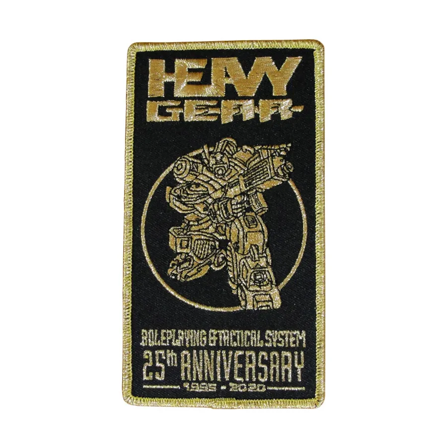 

Нашивка к 25-летию — металлическое золото, Heavy Gear (3rd Edition) (d20/Silcore)