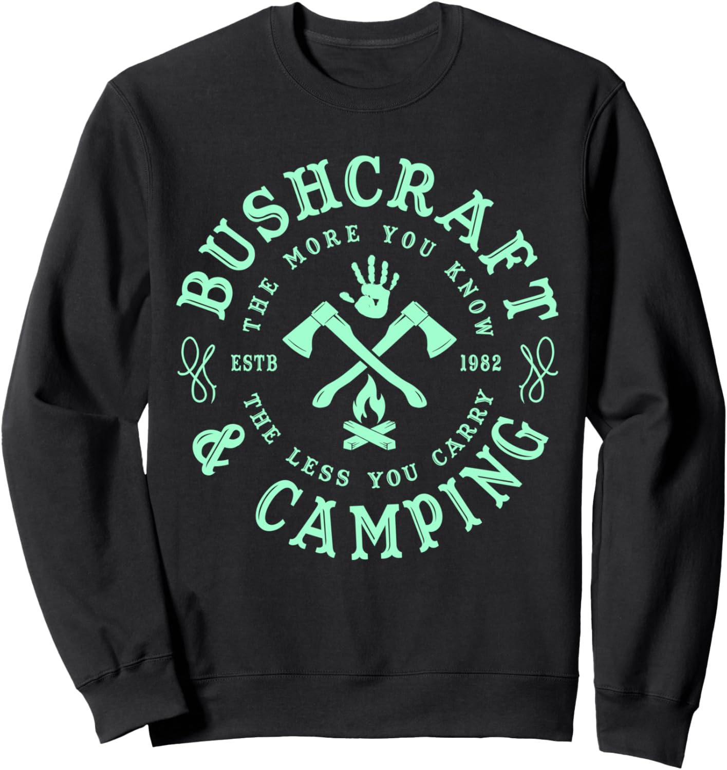 

Толстовка Camp Bushcraft Survival Gifts & Shirts Inc, черная Camping Outdoor Hiking Bushcraft, Черный, Толстовка Camp Bushcraft Survival Gifts & Shirts Inc, черная Camping Outdoor Hiking Bushcraft