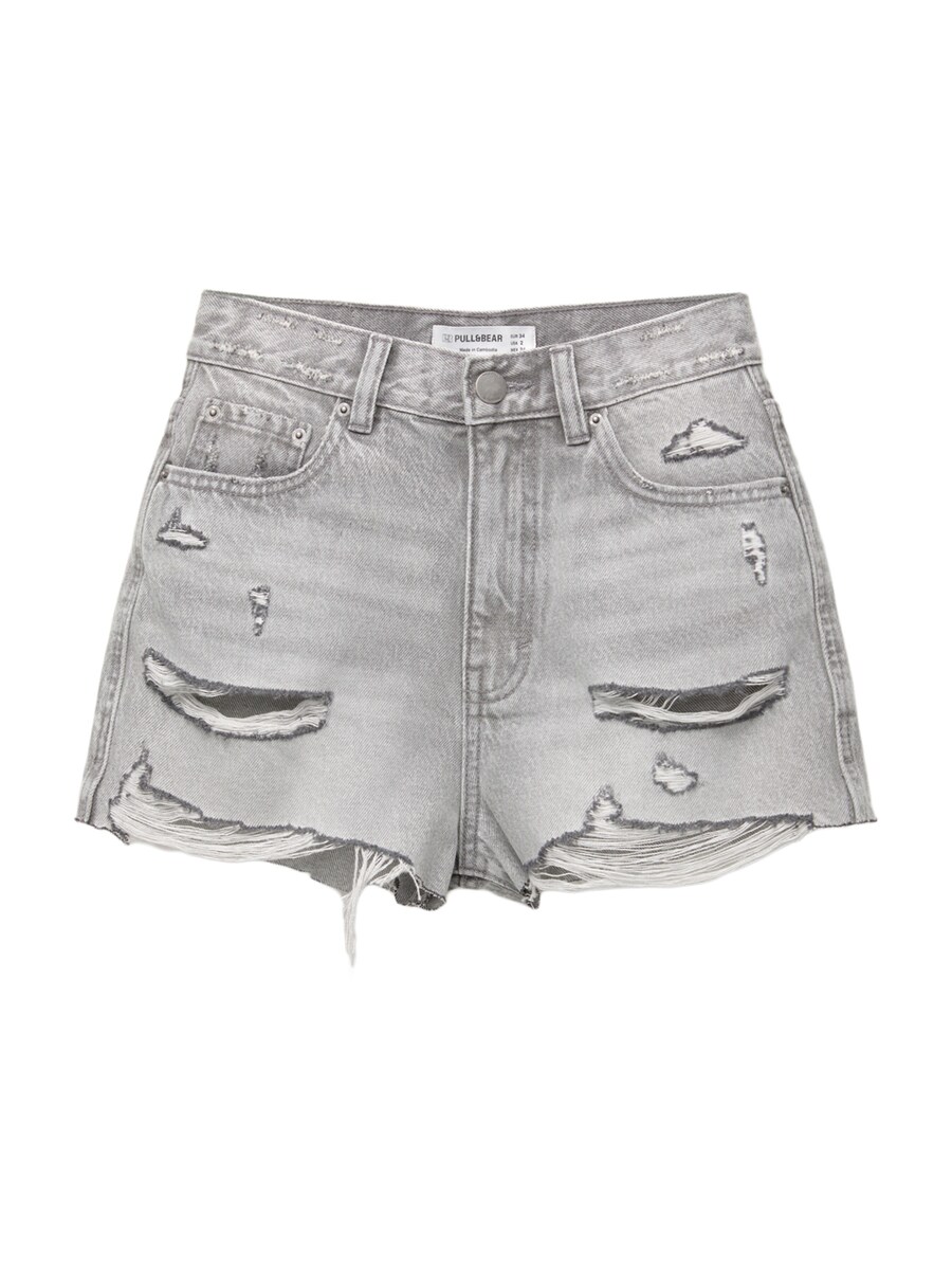 

Обычные джинсы Pull&Bear, серый деним