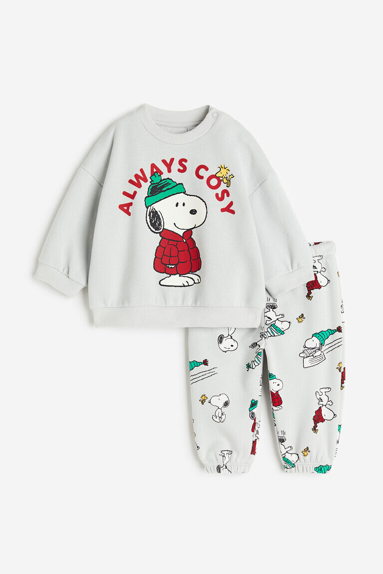 

Комплект из двух толстовок H&M, серый