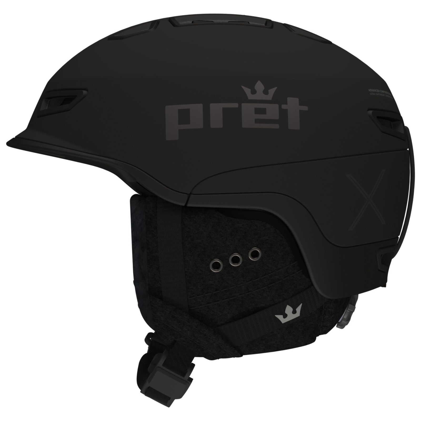 

Шлем Pret Fury X, черный