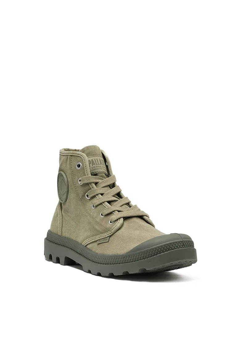 Мужские высокие ботинки Pampa Hi, Puma Palladium, черный/зеленый — фото 2