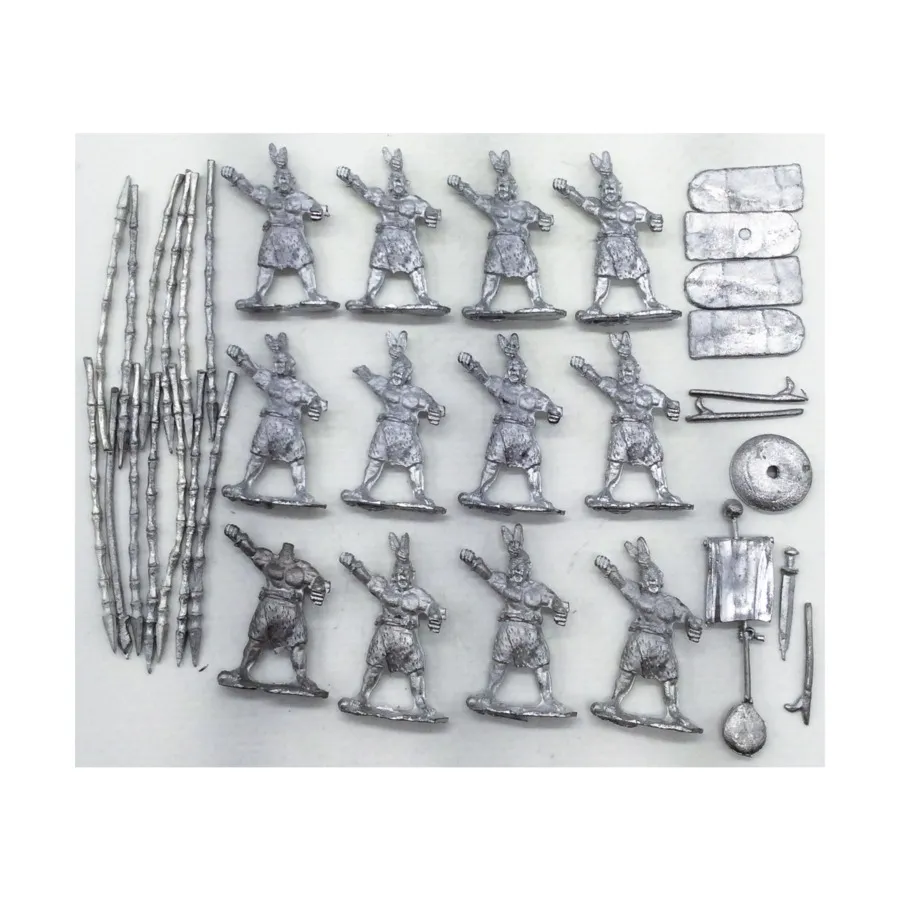 

Лесные соплеменники №1, Miscellaneous Historical Miniatures - Loose Miniatures (28mm) (Unidentifiable Manufacturer)