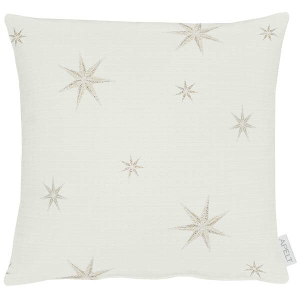 

Декоративная подушка Apelt X-Mas Glam Typ B, 39x10x39 см цвет natur/gold