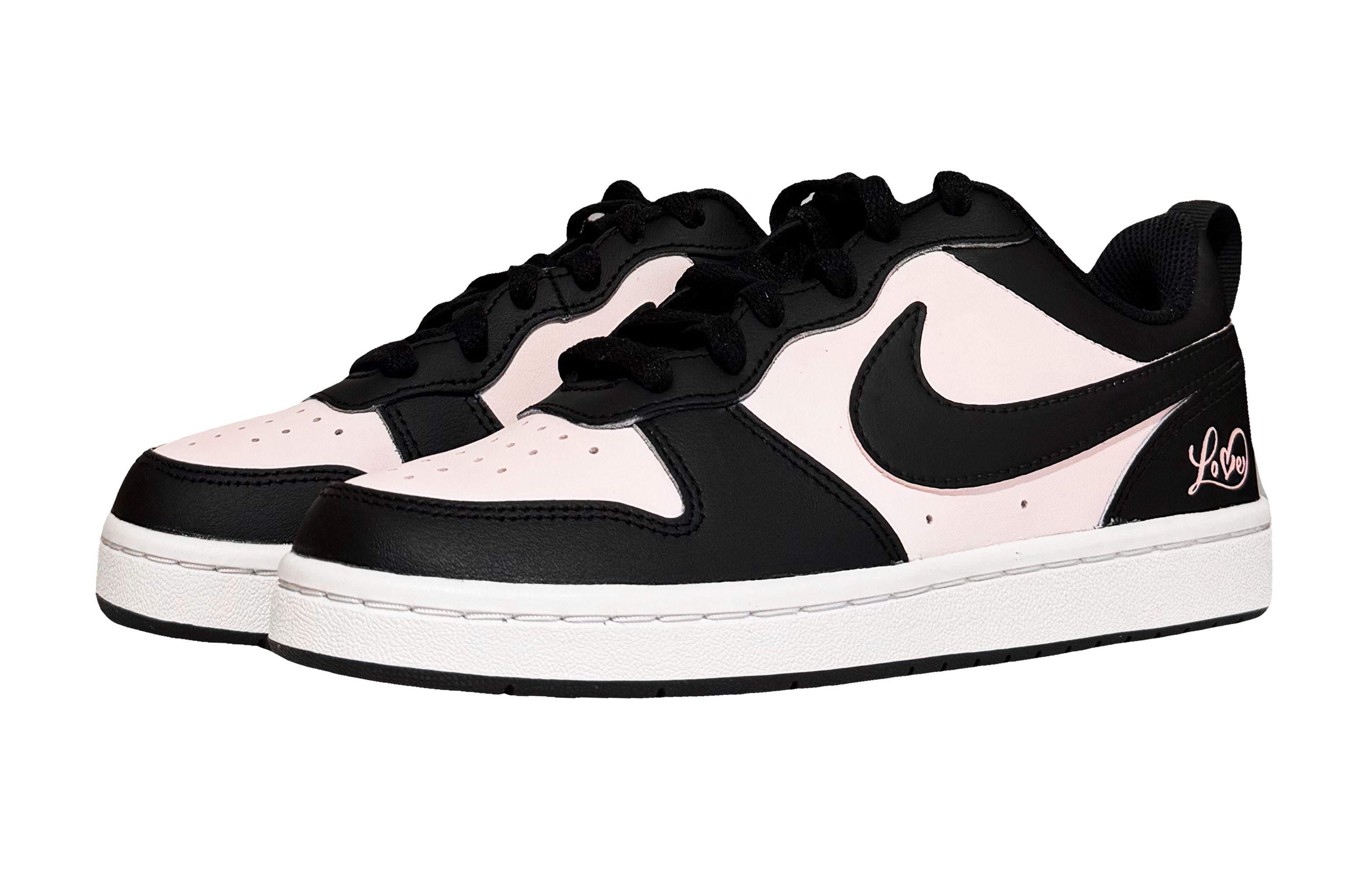 Nike Низкие детские кроссовки для скейтбординга Court Borough Roselle Flower Message 2.0 для подростков — фото 4