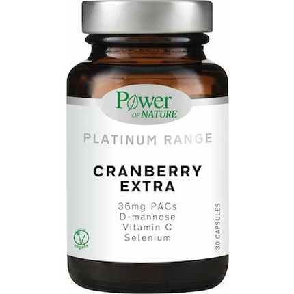 

Сила природы Platinum Range Cranberry Extra 30 капсул Power Health