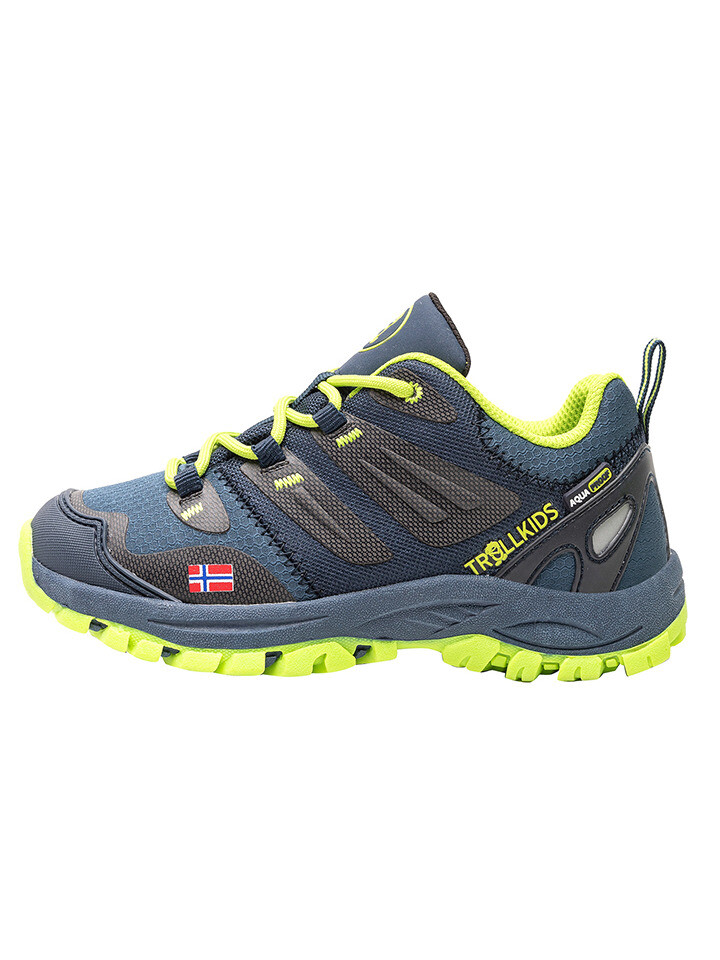 

Кроссовки Trollkids Rondane Hiker Low, цвет Dunkelblau/ Gelb