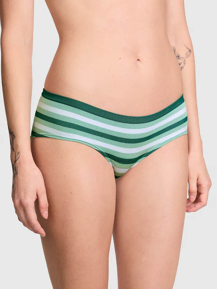 

Бесшовные трусики Hiphugger Pink, цвет Mint Stripe Print
