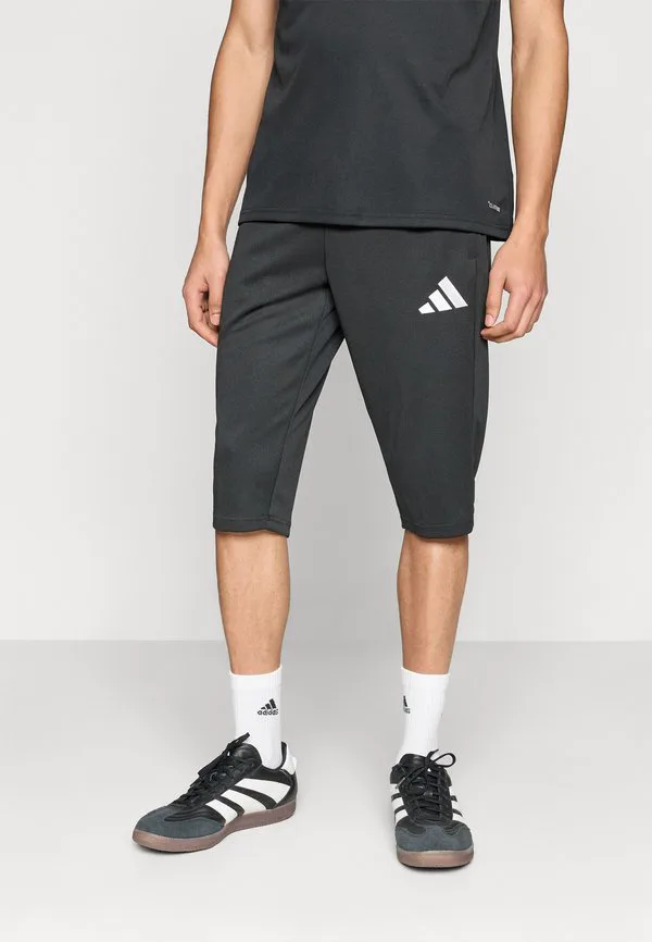 Укороченные спортивные брюки entrada26 3/4 Adidas Performance, Black/White