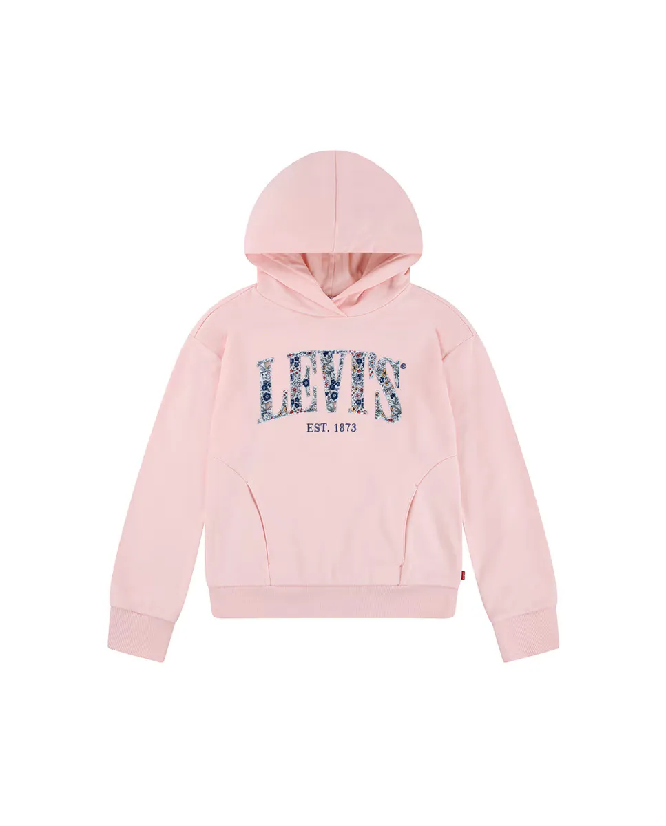 

Levi's Сезонная толстовка для девочек, розовый