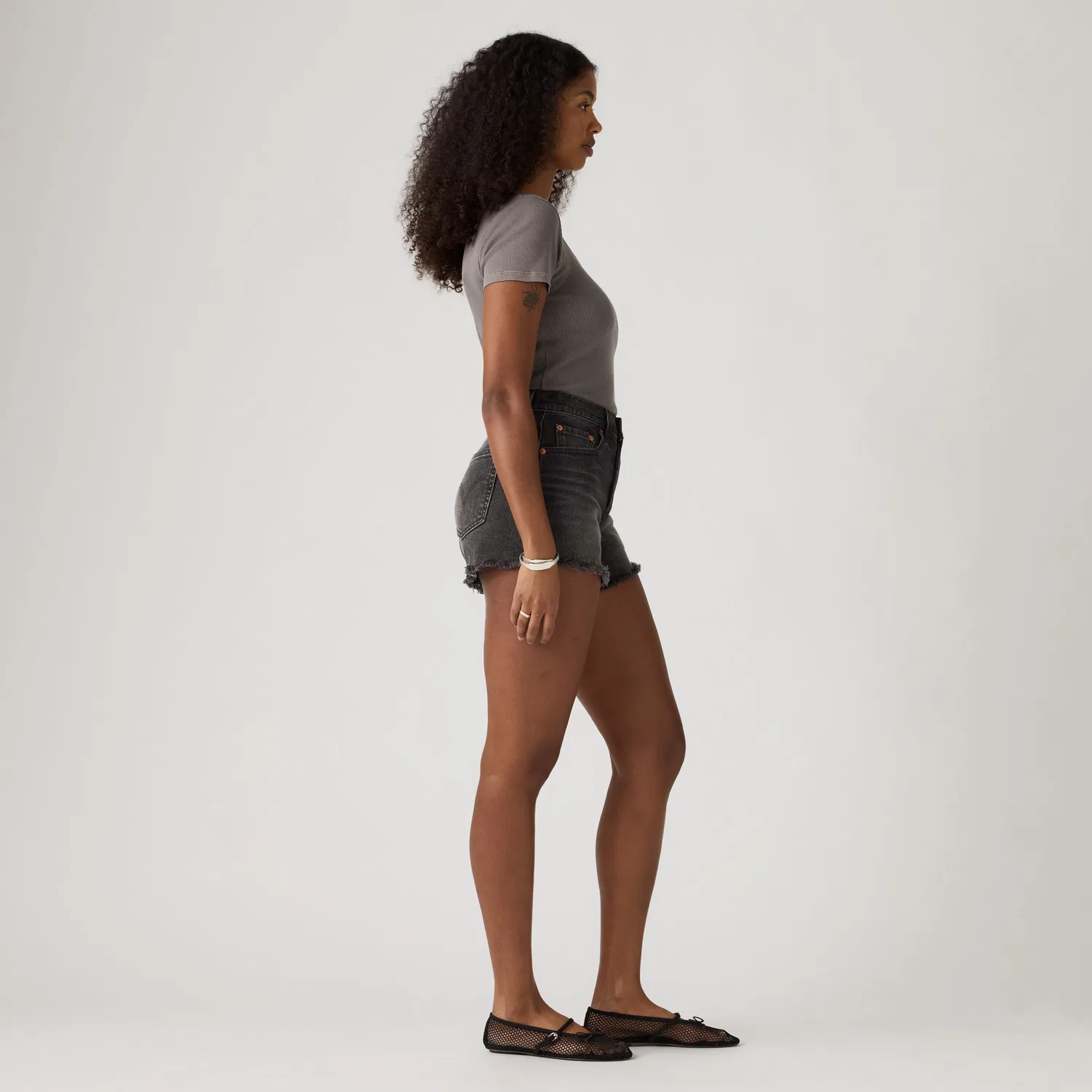 Женские шорты 501 Curve Levi's, Black — фото 4