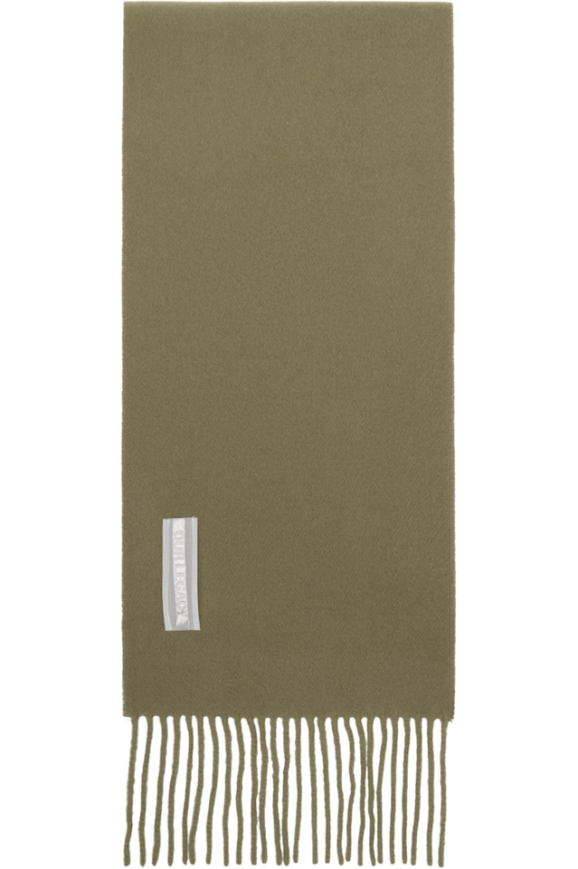 

Our Legacy Хаки шарф поместья