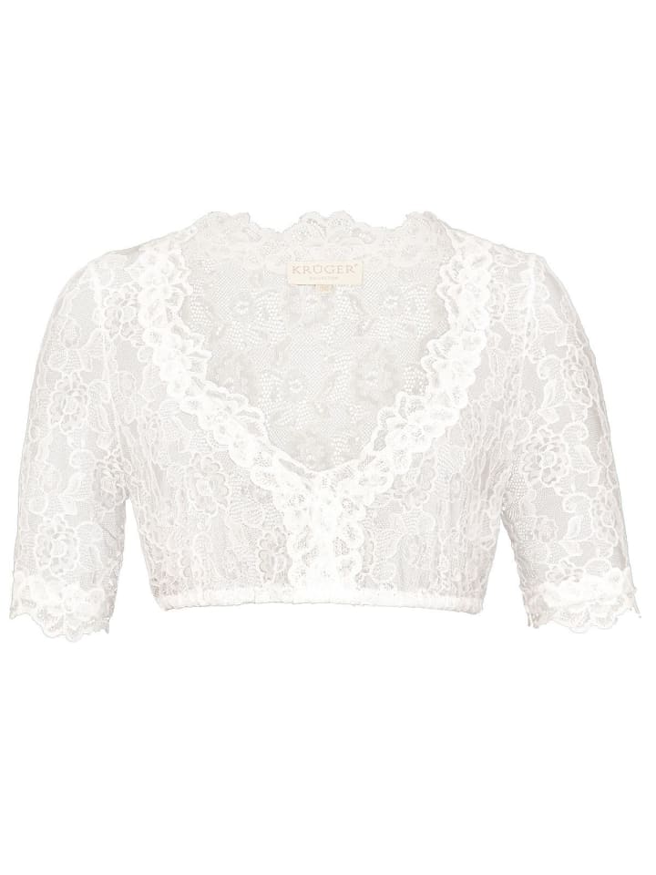 

KRÜGER Блузка для дирндля 20140 белого цвета