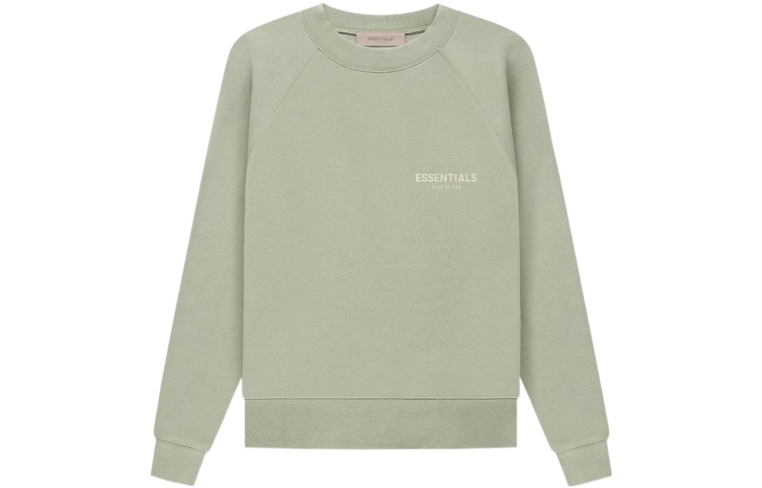 

Толстовка мужская пыльно-зеленая Fear Of God Essentials, зеленый