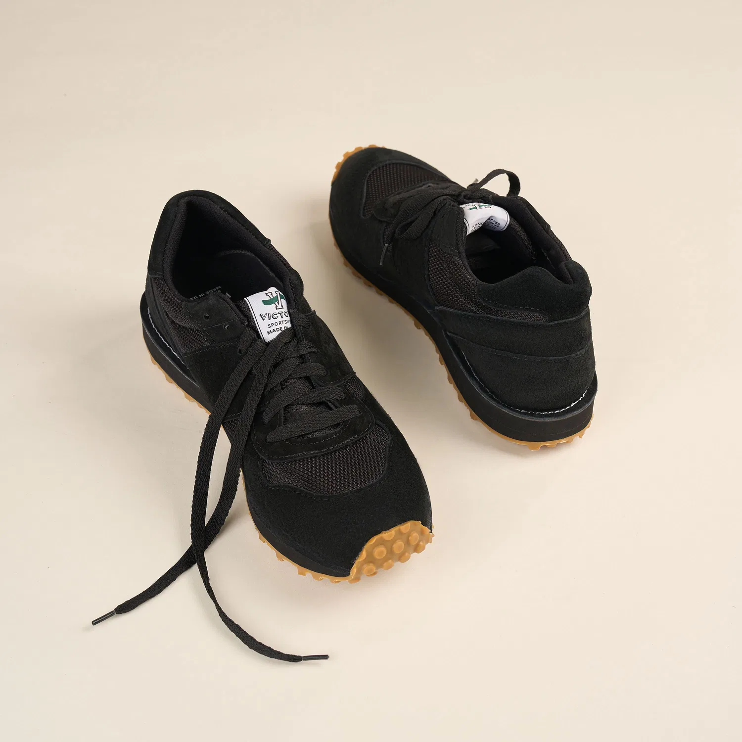 Мужские кроссовки Classic Runner чёрные от Victory Sportswear — фото 3