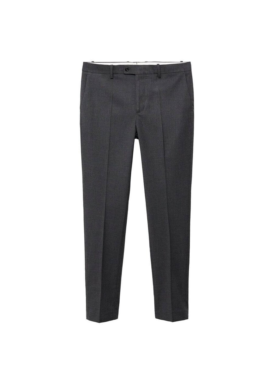 

Узкие брюки со складками MANGO MAN Milan, Dark grey
