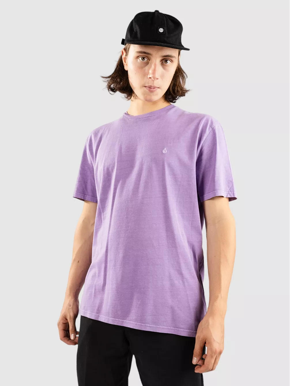 

Футболка с эмблемой Solid Stone Volcom, фиолетовый