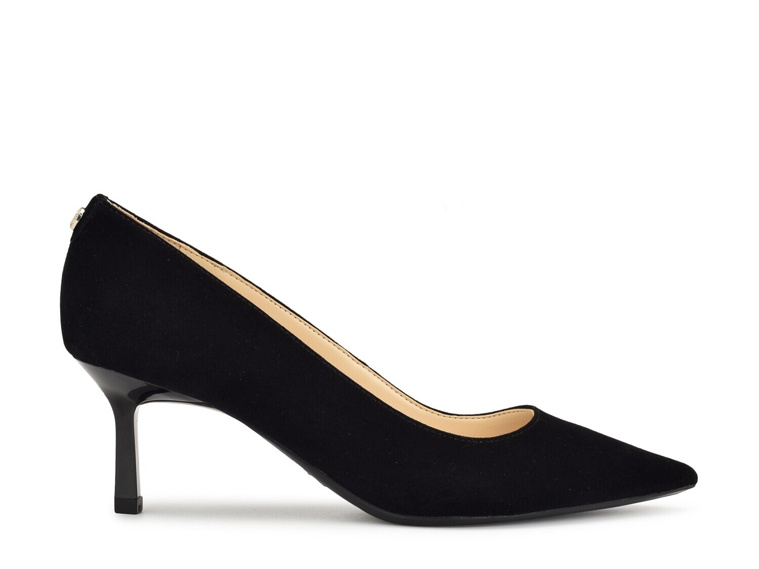 Туфли Nine West лодочки кожаные, черный — фото 3