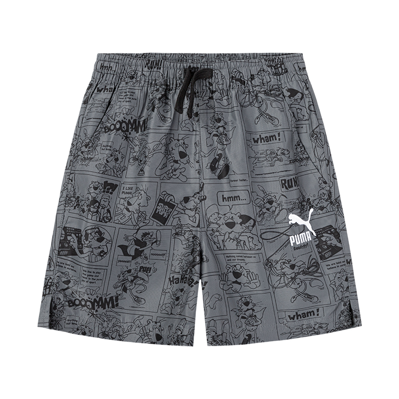 

Шорты детские средней длины Puma, черный