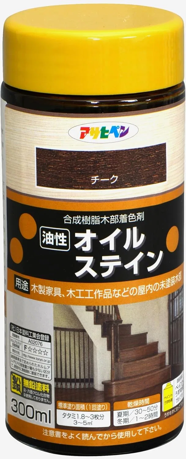 Румяна Asahipen Oil Stain, 300 мл, набор 10 шт Asahi Paint