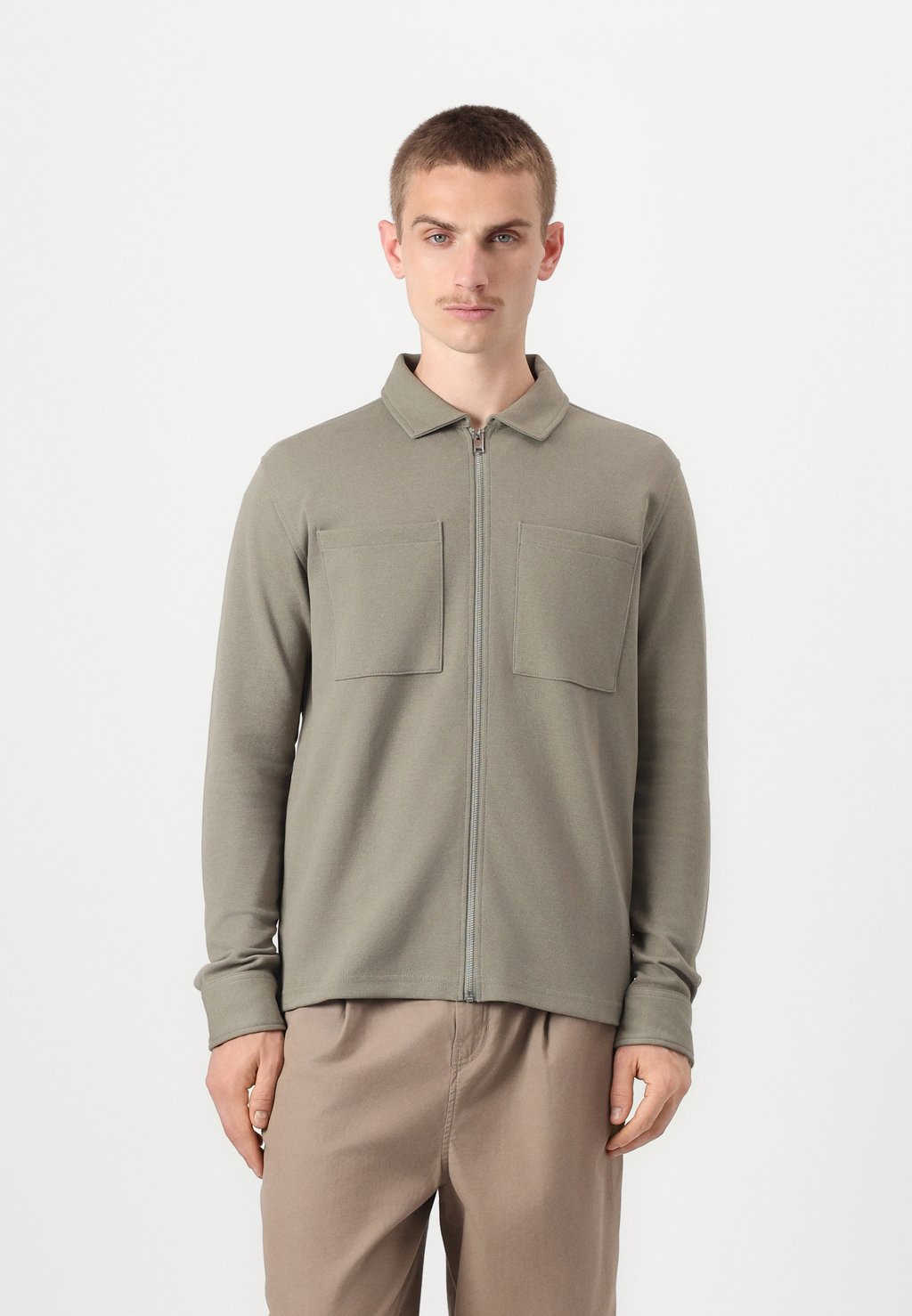 

Летняя куртка SLHJACKIE ZIP JACKET Selected Homme, зеленый