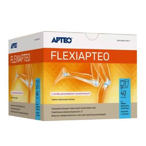 

Apteo, Flexi, здоровые и гибкие суставы, 40 шт. Inna marka